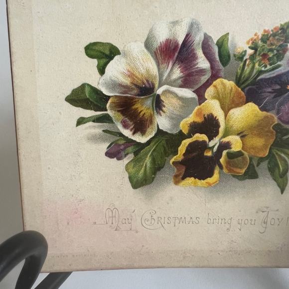 Pansy antique postcard - Picture 7 of 10
